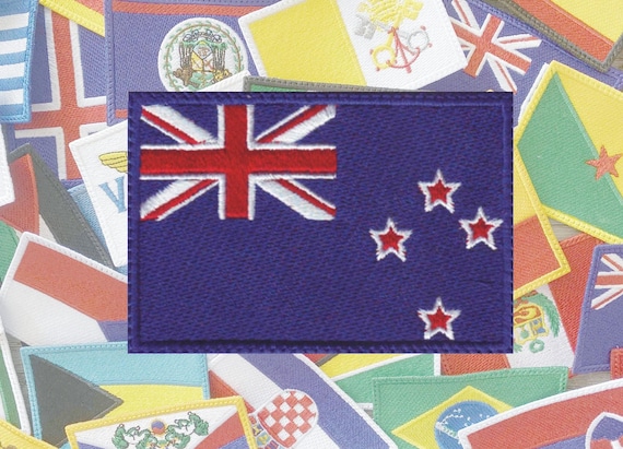 Applicazione Nuova Zelanda - 8 x 6 cm