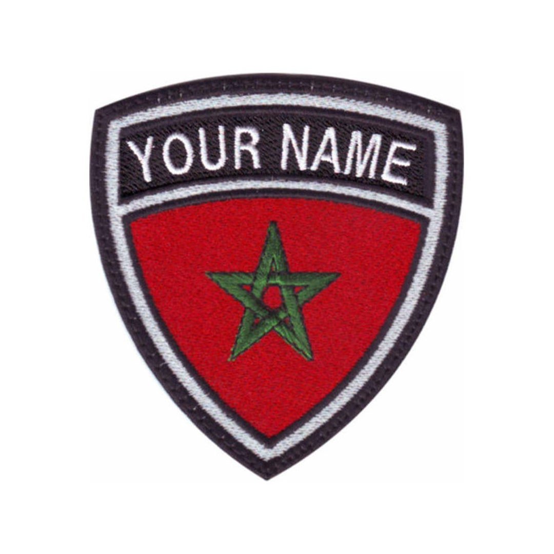 Ecusson militaire drapeau Maroc – Drapeaux du Monde