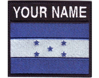 Honduras Personalized Badge Flag Embroidered  Patch