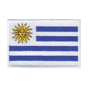 Uruguay Flag Embroidered Patch