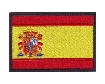 Patch drapeau de l'Espagne brodé