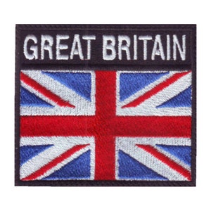 Great Britain Badge Flag Embroidered  Patch