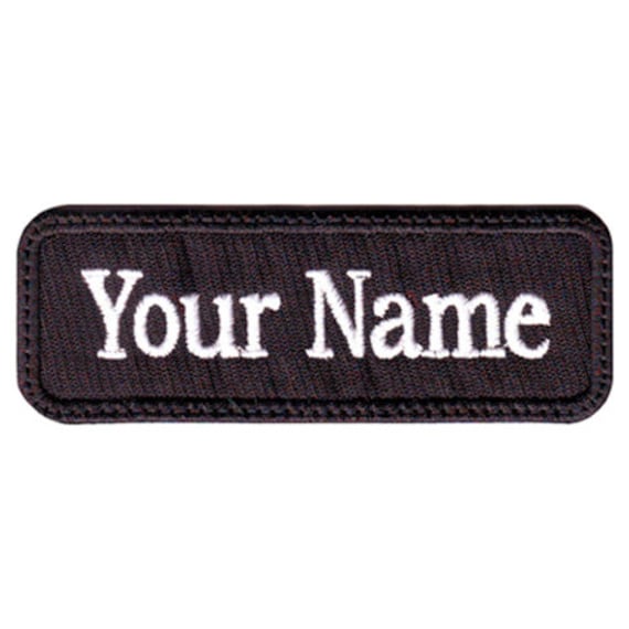 Parches Customized Name Patches Embroidered, Custom Embroidered