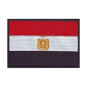 Egypt Flag Embroidered Patch