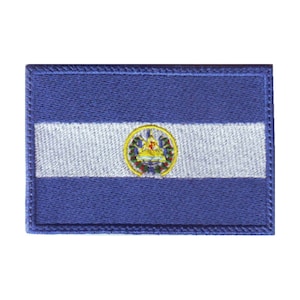 El Salvador Flag Embroidered Patch