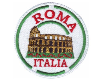 Rome Italy (C) Embroidered Patch