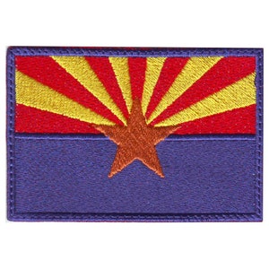 Arizona Flag Embroidered Patch