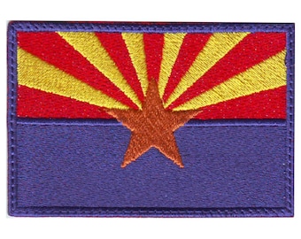 Arizona Flag Embroidered Patch