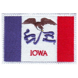 Illinois drapeau brodé Patch 