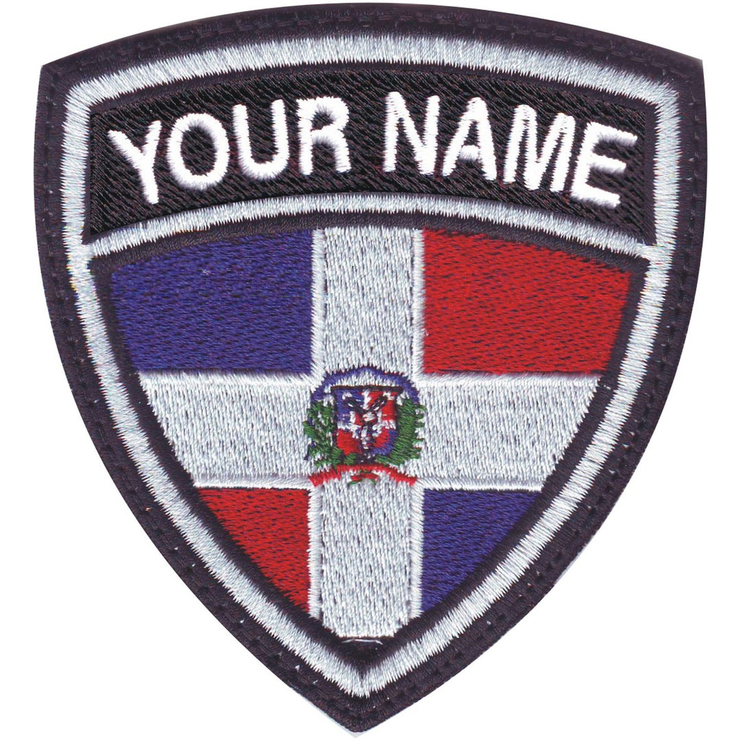 Écussons Brodés De Drapeaux - République Dominicaine