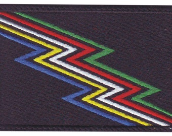Disability Pride Flag Embroidered Patch