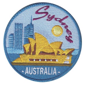 Sydney Australia Embroidered Patch