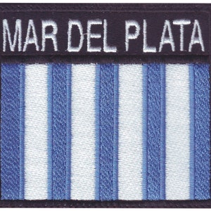 Mar del Plata Argentina Badge Flag Embroidered  Patch
