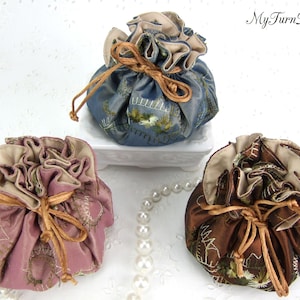 Schmucksäckchen, Schmuckbeutel, Schmuck Organizer, Schmuck Tasche, Geschenk, Geschenk Muttertag, Geschenk für Freundin, Schmuck Aufbewahrung