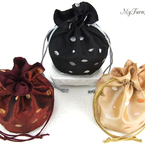 Geschenkbeutel, Geschenkbehälter, Geschenksäckchen, Säckchen, Geschenkverpackung, kleiner Beutel, Stoffbeutel, edel, Taftbeutel,Aufbewahrung