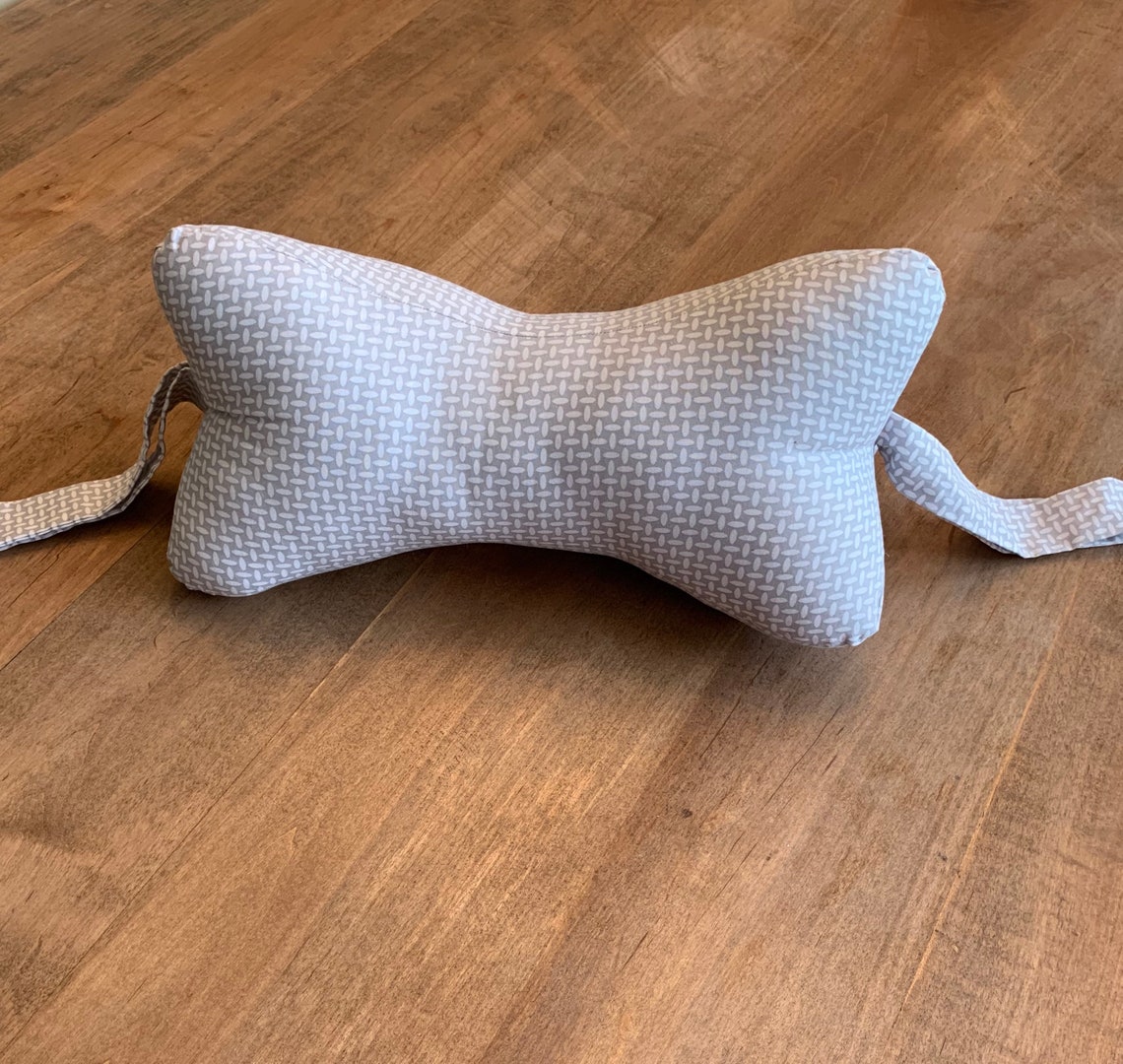 Dog Bone Pillow Neck Roll Neck Support Geometric Pillow Etsy