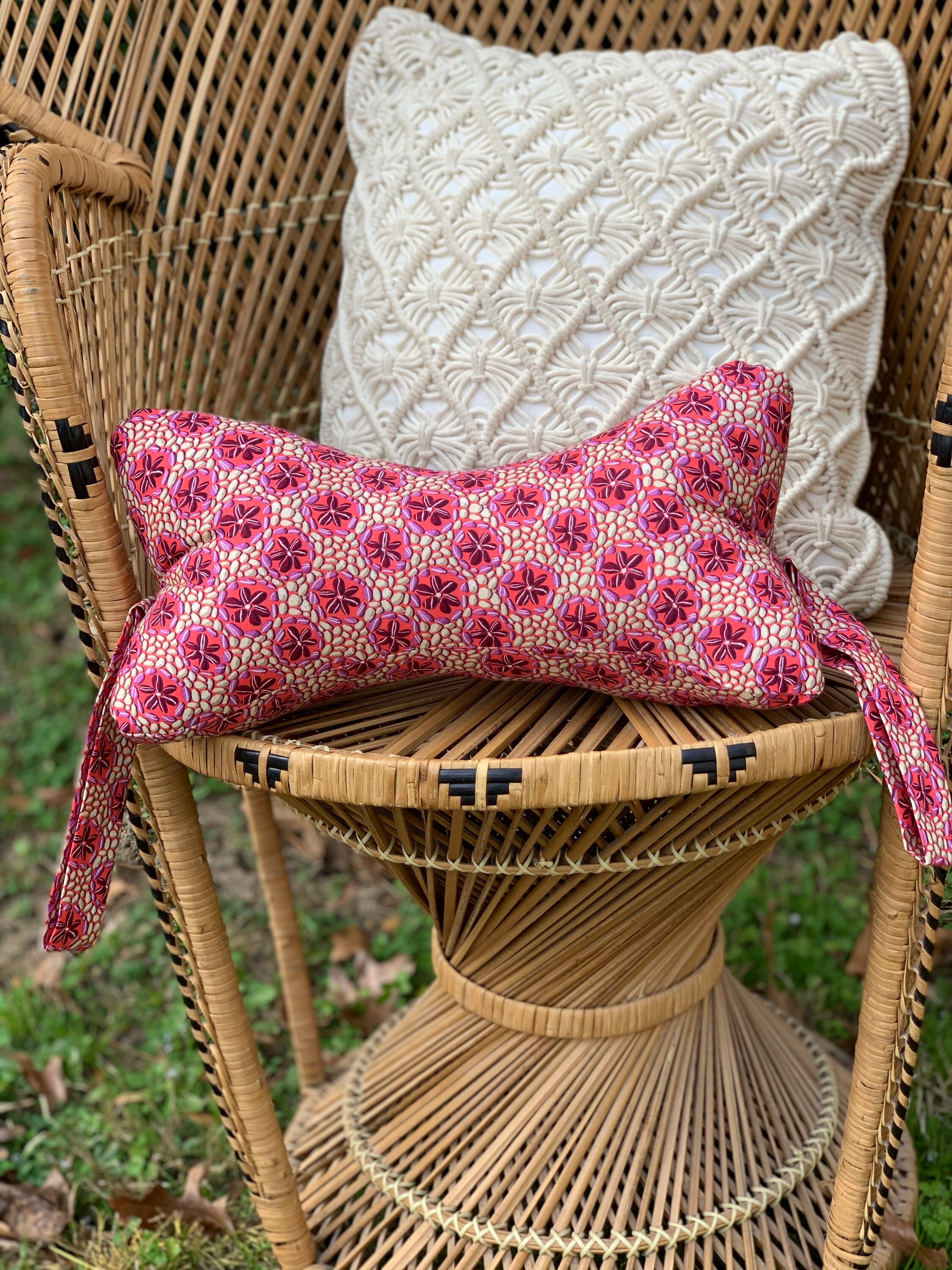 bone shaped pillow neck support