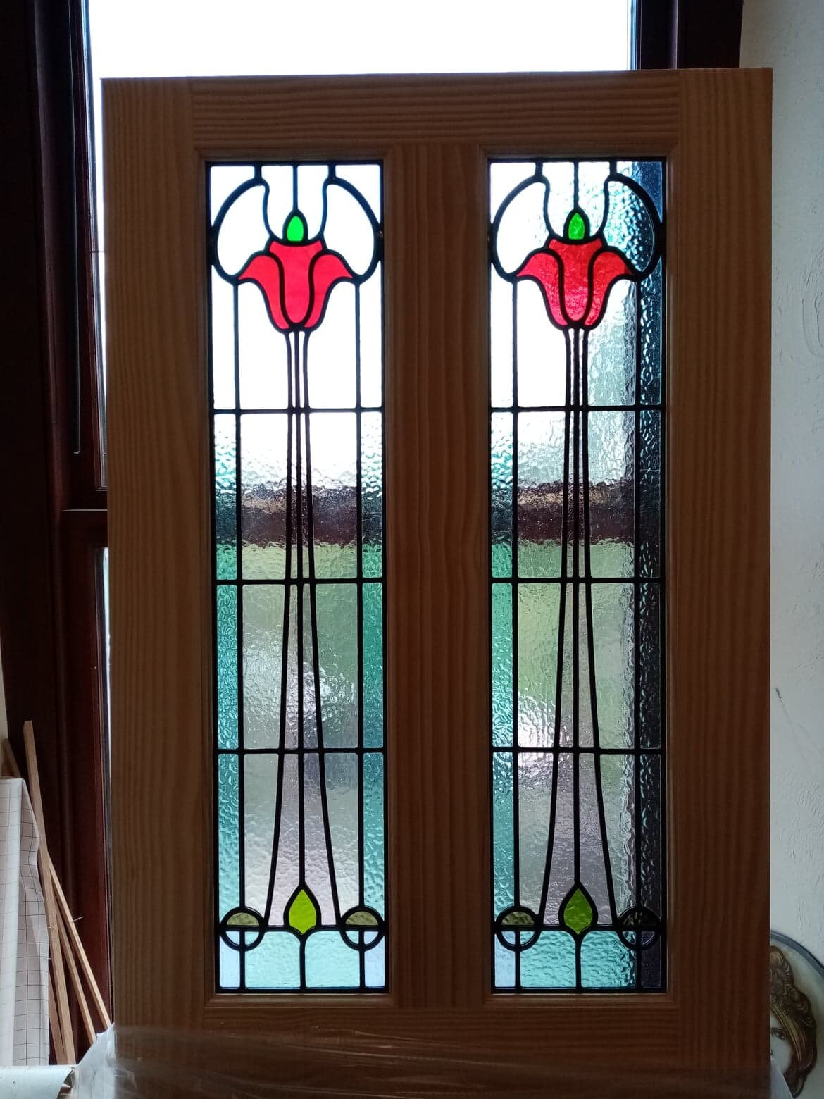 Bespoke Stained Glass Internal Door Etsy UK