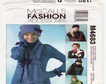 McCall's M4683 Fashion Winter Accessories.