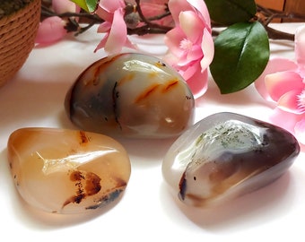 Self Love /& Care Witchy Decor Pagan Altar Meditation Room Gift Healing Crystals Carved Pocket Worry Stone Septarian Heart Carving