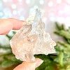 Hand Carved Phoenix Stone Crystal Owl Wings
