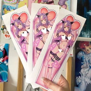 Anime Girl Coffin Sticker Decal