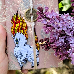 Fire Horse Iron on patch_ flame horse_ mythology_creature_cool_swag_horse_animallover_animal_flames_pegasus_mythicalcreature_illustration