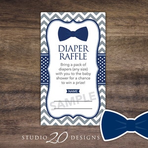 Instant Download Bow Tie Baby Shower Games Pack, Printable Navy Grey ...