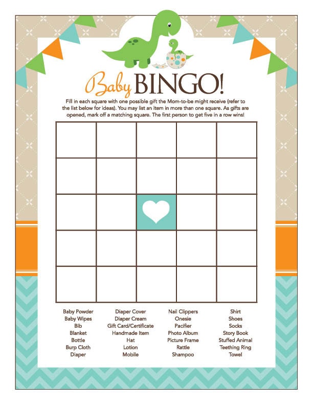 Instant Download Dinosaur Baby Shower Bingo Game Printable Etsy Sweden instant-download-dinosaur-baby-shower-bingo-game-printable-etsy-sweden