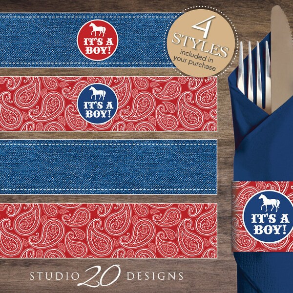 Western Baby Shower Invitations Etsy