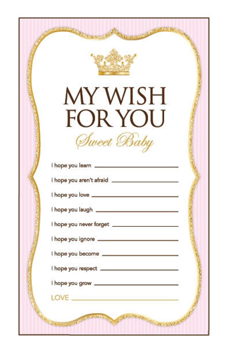 Instant Download Pink Princess Baby Shower Games Pack - Etsy