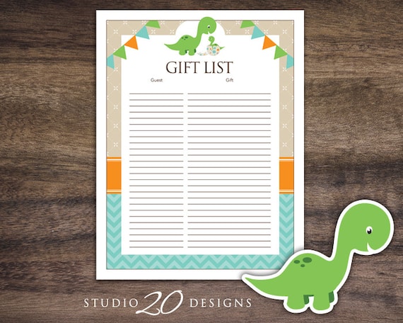 dinosaur baby shower gifts