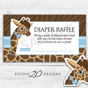 Instant Download Giraffe Baby Shower Games Pack Printable - Etsy