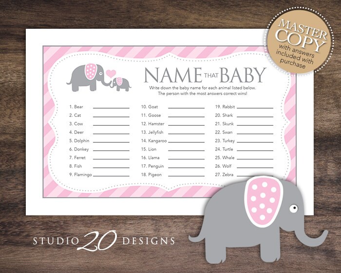 Pink Elephant Game Pink Elephant Game