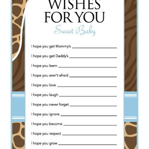 Instant Download Giraffe Baby Shower Games Pack Printable - Etsy