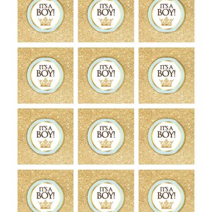 Instant Download Royal Prince Cupcake Toppers Printable - Etsy