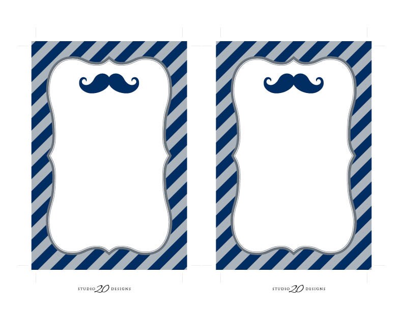 Instant Download Mustache Baby Shower Invitations Editable | Etsy