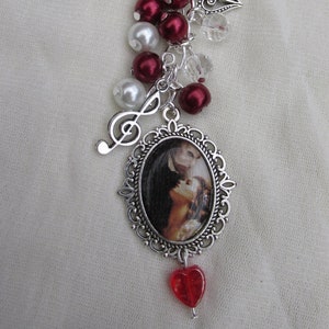 Phantom of the Opera Loaded Charms Keyring/Keychain
