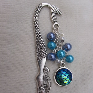 Tibetan Silver Mermaid Charms Bookmark