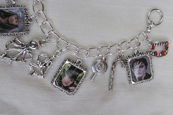 Johnny Depp Films Photo Charms Bracelet Etsy