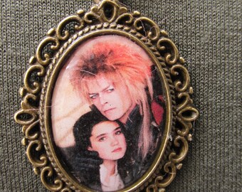 Collar de Jareth y Sarah del Laberinto