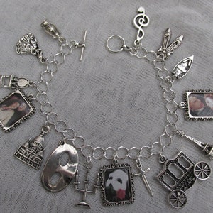 Phantom of the Opera Charms Bracelet
