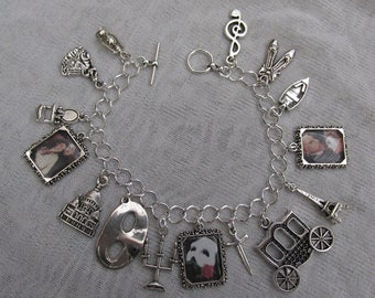 Phantom of the Opera Charms Bracelet