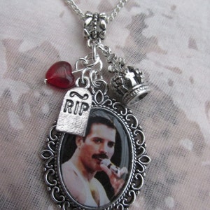 Freddie Mercury Picture Necklace image 1
