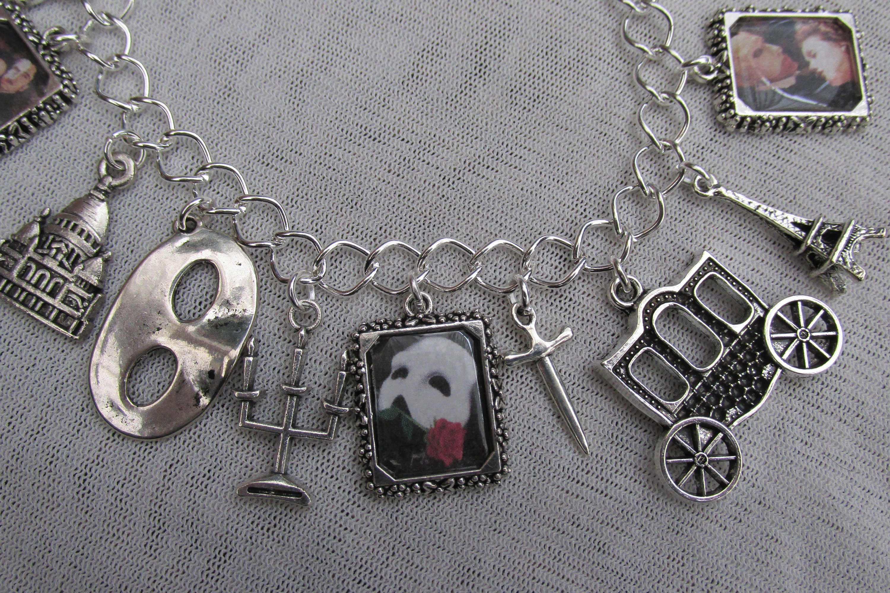 Phantom of the hot sale opera charm bracelet