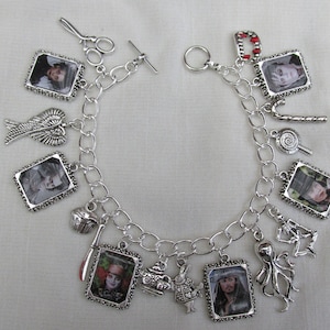 Johnny Depp Films Photo Charms Bracelet