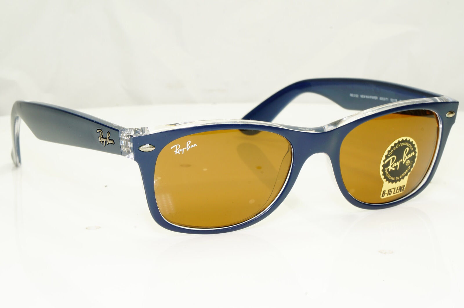 Authentic RayBan Vintage Sunglasses Rb 2132 New Wayfarer