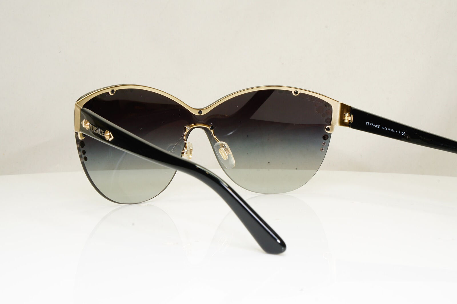 versace women's shield sunglasses