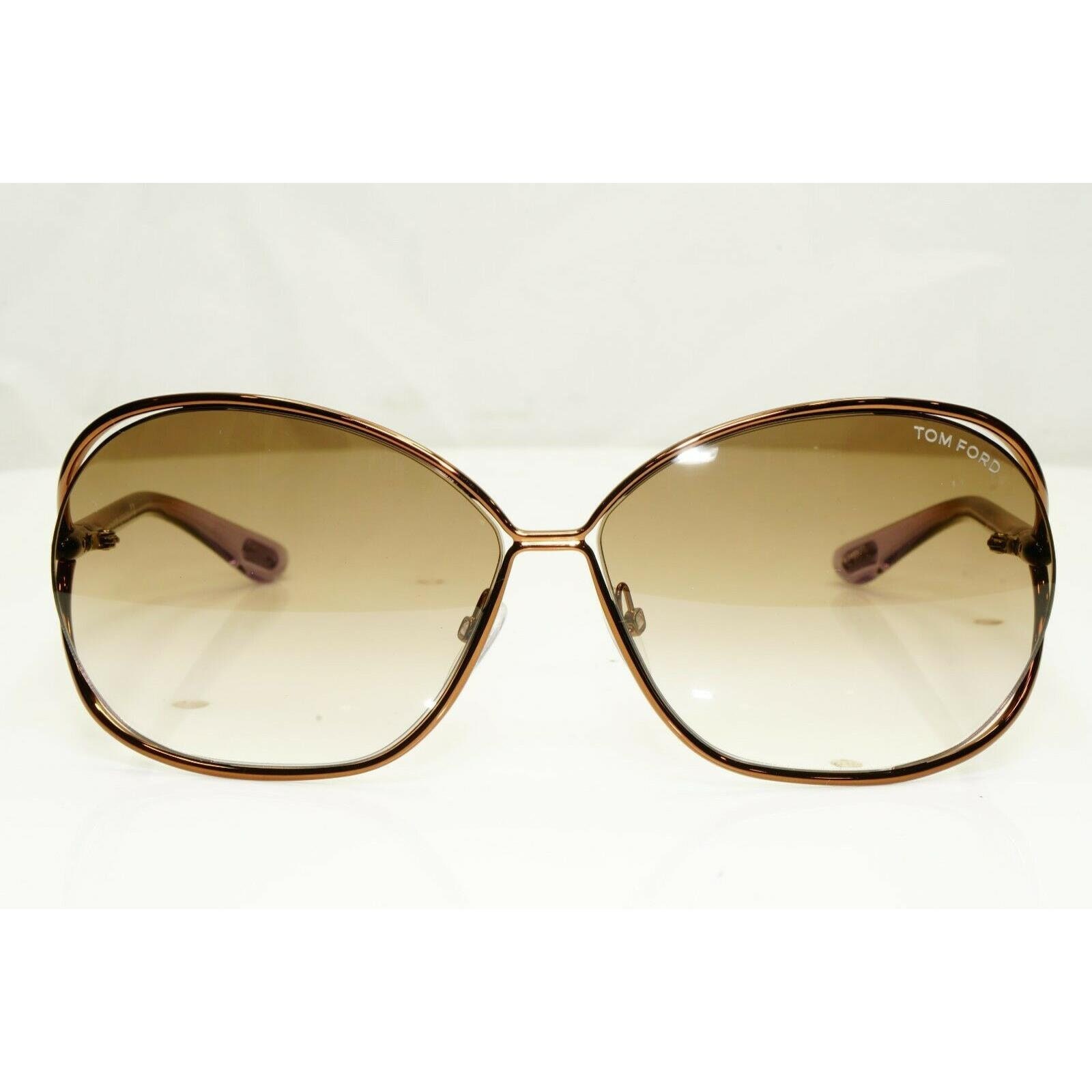 Authentic Tom Ford Womens Sunglasses Shiny Bronze Brown Carla - Etsy  Singapore