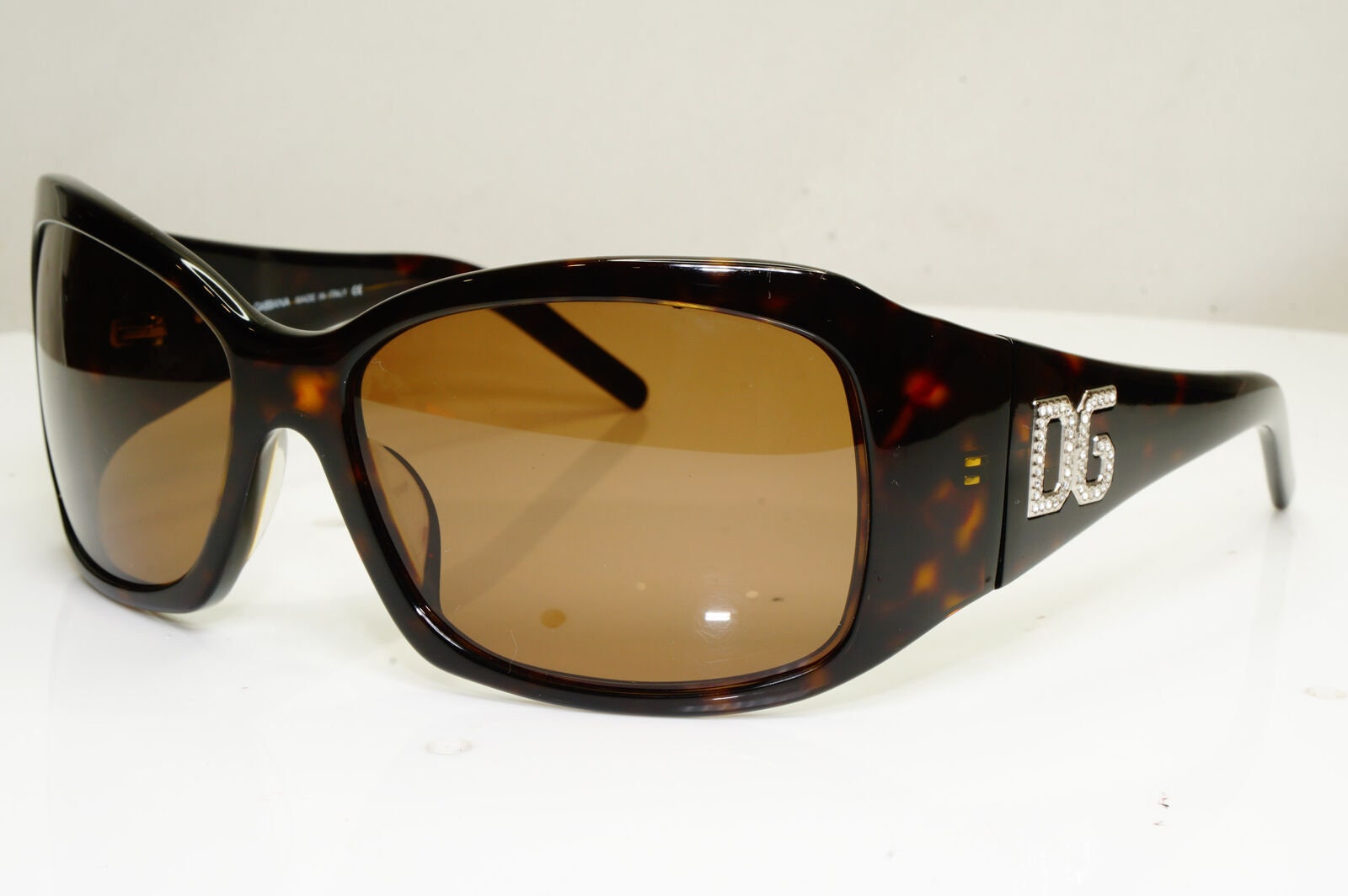 Authentic Dolce  Gabbana Vintage Sunglasses Crystal Dg 8045 50187 29689